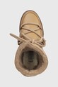 Kožené snehule Inuikii Gloss Wedge béžová 75203.007.Beige
