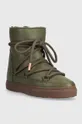 Kožne cipele za snijeg Inuikii Full Leather Wedge zelena