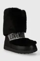 Μπότες χιονιού Love Moschino SKIBOOT20 μαύρο