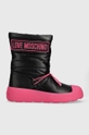 nero Love Moschino stivali da neve RACE50 Donna