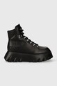 Love Moschino botki CLIMB60 nieocieplane czarny JA21116G0HIA700A