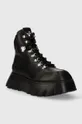 Členkové topánky Love Moschino CLIMB60 čierna