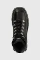 fekete Love Moschino magasszárú cipő CLIMB60