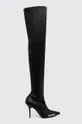 μαύρο Μπότες Love Moschino SPILLO95 Γυναικεία