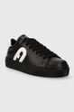 Δερμάτινα αθλητικά παπούτσια Furla JOY μαύρο