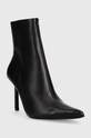 Kožené kotníkové boty Steve Madden Iyanna SM11002278.017 černá AW23