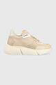 Кроссовки Steve Madden Many синтетический бежевый SM11002094.100