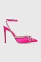 Steve Madden pantofi cu toc Vibrantly calcai expus roz SM11002575.66V
