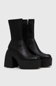 Steve Madden botki Tekno SM11002608.001 czarny AW23