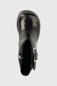 Steve Madden cizme de piele Siren negru SM11002628.017