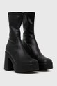 Steve Madden botine Low Phoenix SM11002629.001 negru AW23