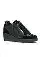 Δερμάτινα αθλητικά παπούτσια Geox D ILDE C μαύρο
