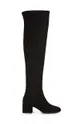 črna Elegantni škornji Geox D ELEANA I Ženski