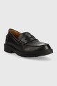 Geox mocasini de piele D SPHERICA EC1 A D25QRA.00043.C9997 negru AW23