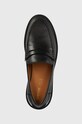 Geox mocasini de piele D SPHERICA EC1 A negru D25QRA.00043.C9997