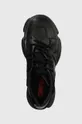 μαύρο Δερμάτινα αθλητικά παπούτσια Camper Karst