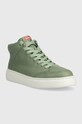 Camper sneakersy skórzane Runner K21 K400648.009 zielony AW23