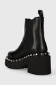 Scarpe Patrizia Pepe stivaletti chelsea in pelle 2Y0007.L078.K103 nero