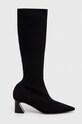 Patrizia Pepe csizma magas fekete 2Y0014.K156.K103