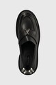 Patrizia Pepe mocasini de piele negru 2Z0012.L078.K103