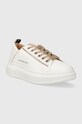 Kožené sneakers boty Alexander Smith WEMBLEY ASAYE1D02WCP bílá AW23