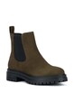 Geox botine din piele intoarsa D IRIDEA B ABX A neizolat verde D26D0A.00022.C3704