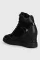 Geox sneakersy skórzane D MAURICA B Cholewka: Skóra zamszowa, Skóra naturalna, Podeszwa: Materiał syntetyczny, Wkładka: Materiał tekstylny