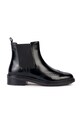 Geox sztyblety skórzane D WALK PLEASURE D płaski czarny D36TGD.00038.C9999