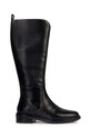 Geox kozaki skórzane D WALK PLEASURE G płaski czarny D36TGG.00043.C9999