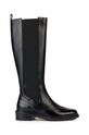 Geox cizme D WALK PLEASURE H 5-8 cm negru D36TGH.04948.C9999