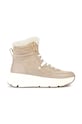 Geox śniegowce zamszowe D DIAMANTA D na zamek beżowy D36UFD.02285.C5004