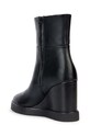 Încălțăminte Geox cizme de piele D ELIDEA WEDGE B D36VQB.00043.C9999 negru