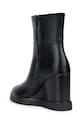 Încălțăminte Geox cizme de piele D ELIDEA WEDGE B D36VQB.00043.C9999 negru