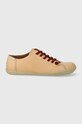 Camper sneakersy skórzane Peu Cami płaska beżowy 20848.214