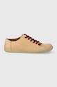 Camper sneakersy skórzane Peu Cami płaska beżowy 20848.214