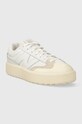 New Balance sneakers din piele CT302OB CT302OB alb AW23