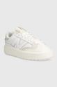 Kožené tenisky New Balance CT302SG biela