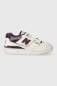 New Balance sneakersy BBW550DG tekstylny biały BBW550DG