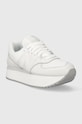 New Balance sneakers in pelle WL574ZFW WL574ZFW bianco AW23