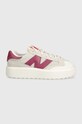 Tenisky New Balance CT302RP usňová koža béžová CT302RP