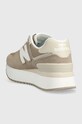 Shoes New Balance sneakers 574 WL574ZSM beige