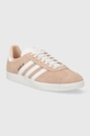 Semišové tenisky adidas Originals Gazelle oranžová