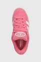 adidas Originals sneakers din piele întoarsă Campus 00s roz ID7028