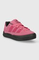 adidas Originals suede sneakers Adimatic IE7364 pink AW23