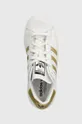 λευκό Δερμάτινα αθλητικά παπούτσια adidas Originals Superstar Bonega