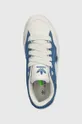 blue adidas Originals 3s logo blue grc jog