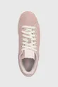 pink adidas Originals leather sneakers Stan Smith CS