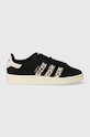 adidas Originals sneakersy zamszowe Campus0s płaska czarny ID7039