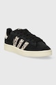 adidas Originals sneakersy zamszowe Campus0s ID7039 czarny AW24