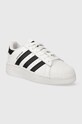 adidas Originals sneakers din piele SUPERSTAR XLG IF3001 alb SS24